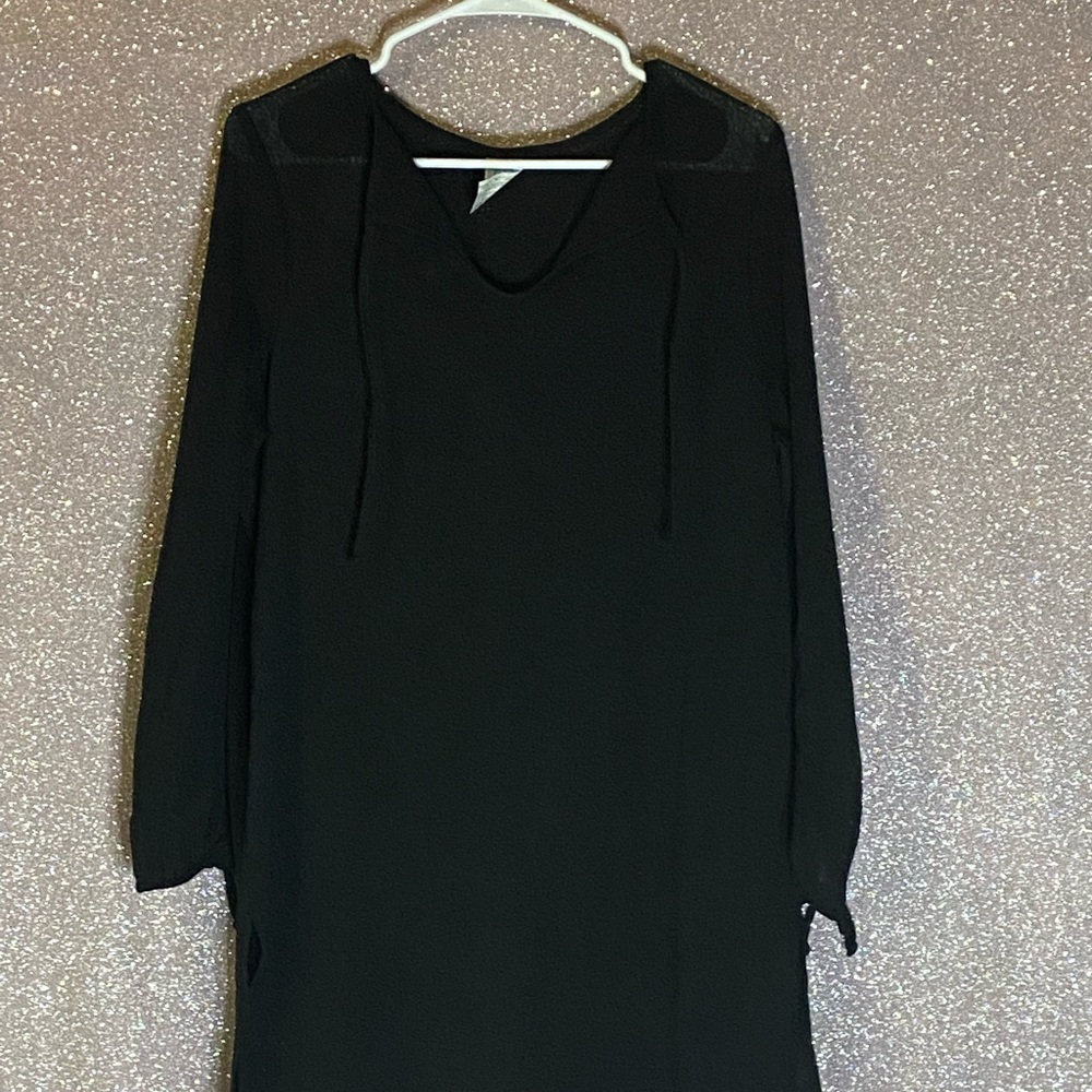 Black Beach Cover Up